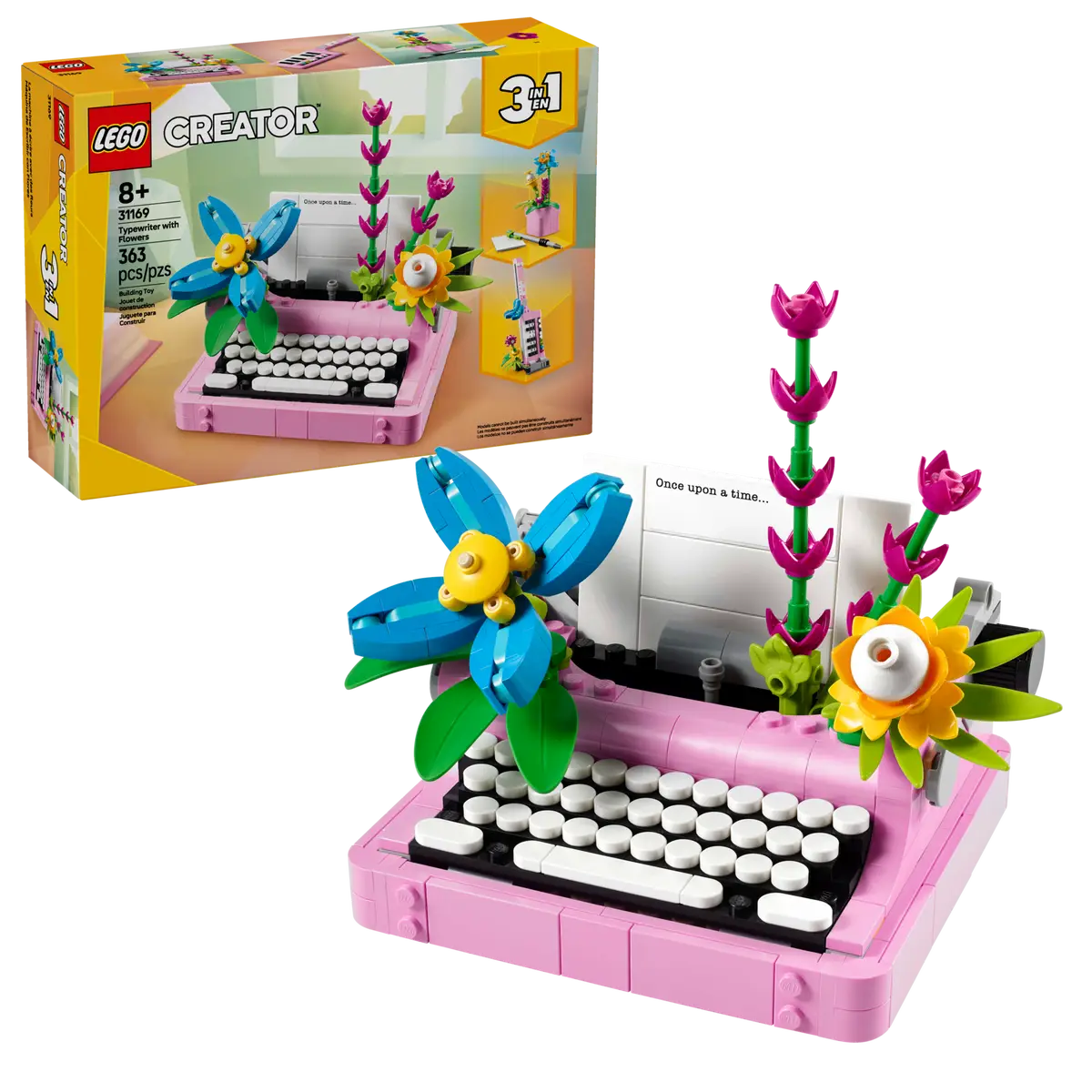 Lego Creator – Máquina De Escribir con Flores (31169)